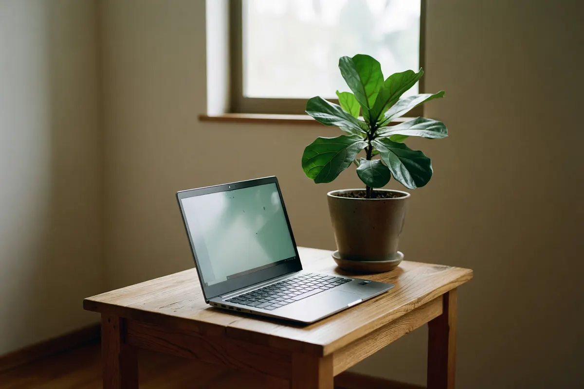 my desk area where i’m pretending to work