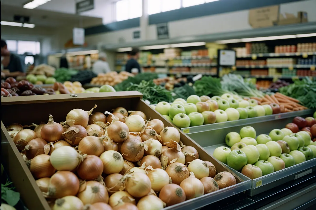 onions looked good at the market