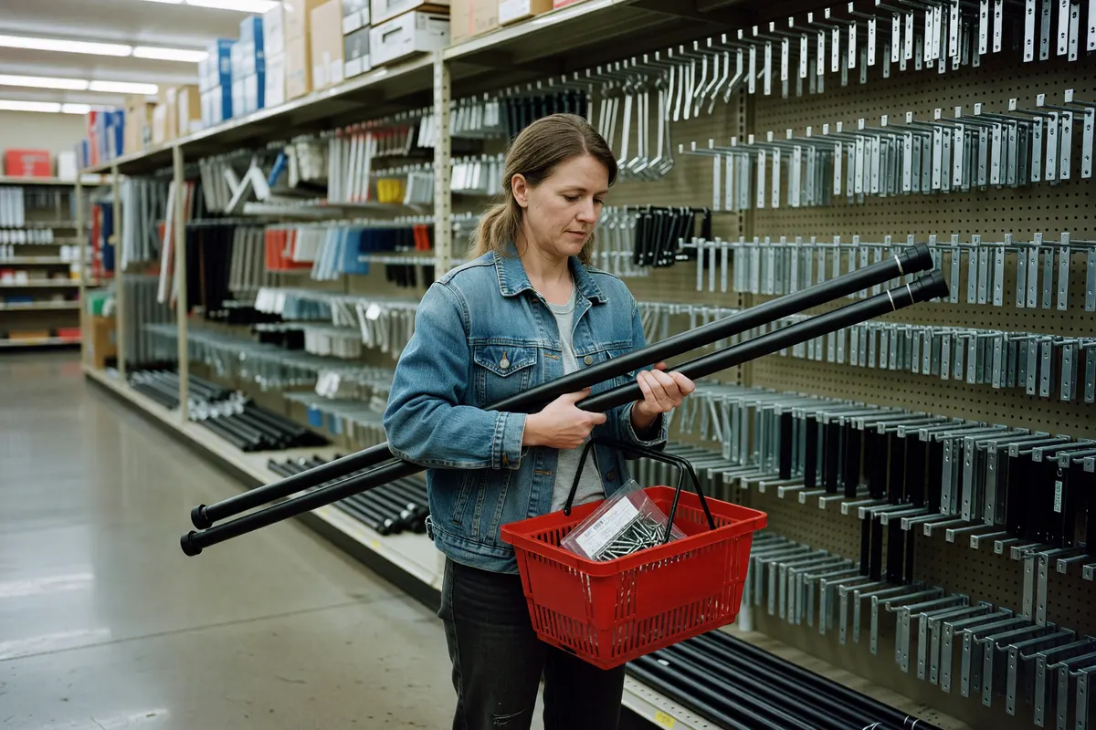 aisle shot right after i picked the rods