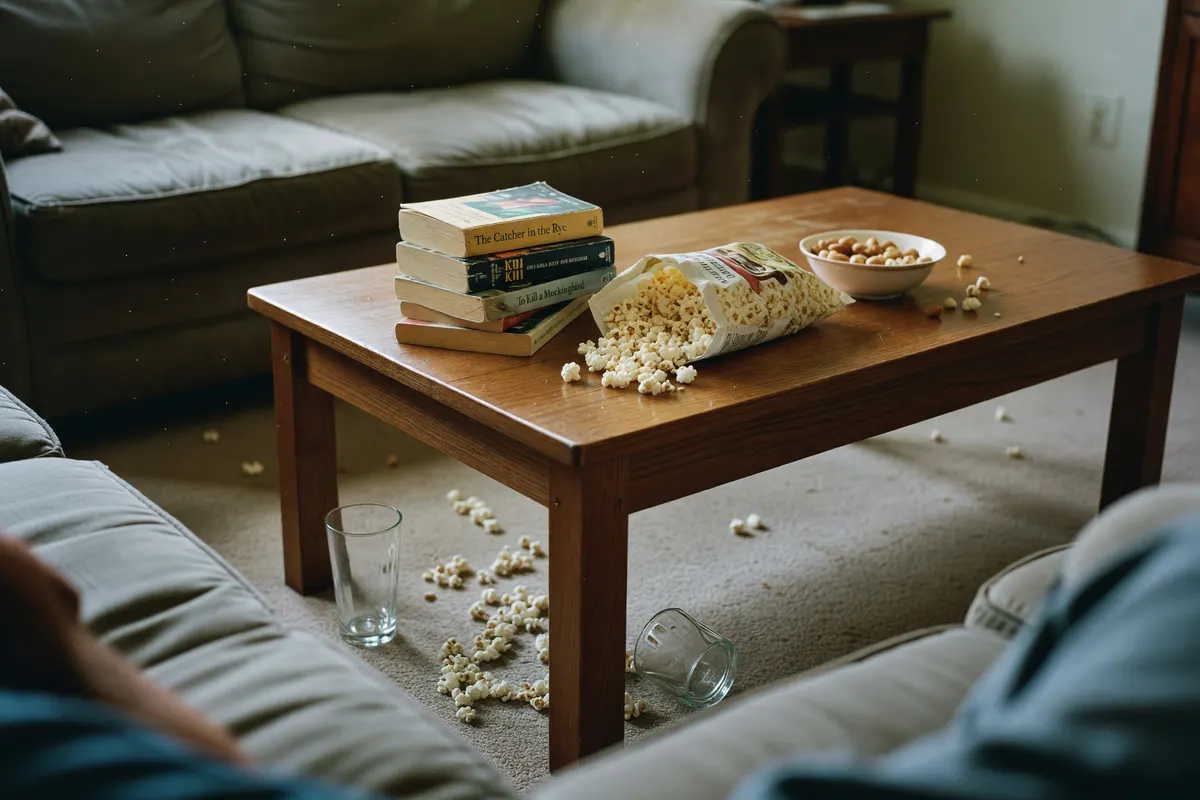 quick snap of the living room before everyone showed up