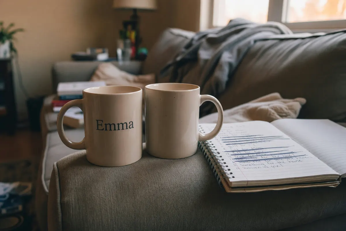 mugs and planner from the other night