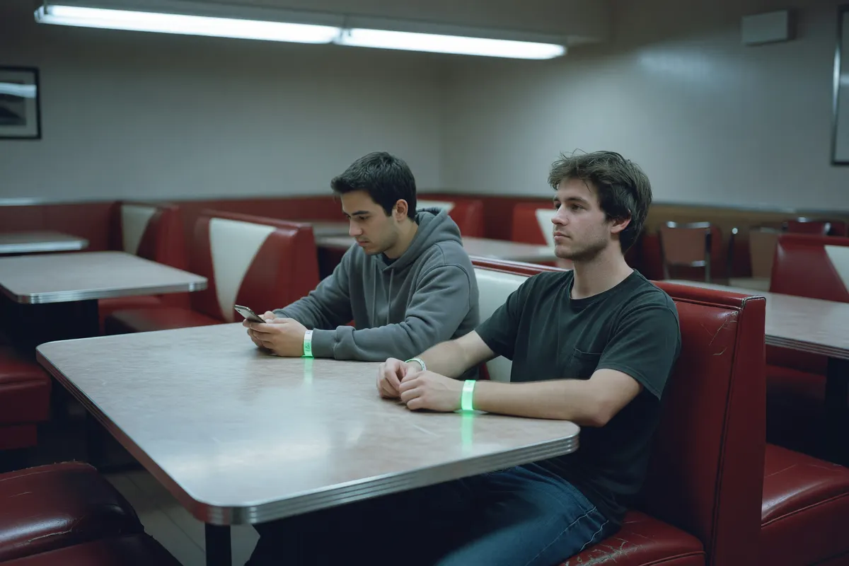 those two guys from the concert at the diner