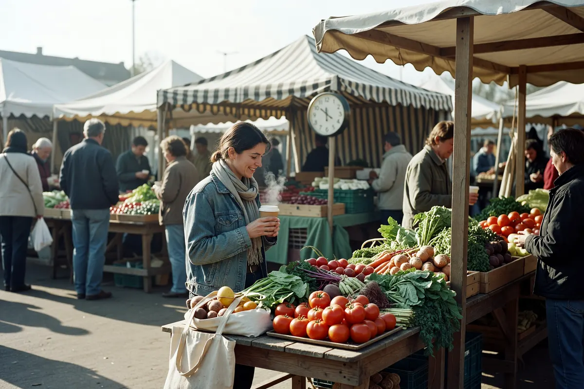 market scene right before we headed home