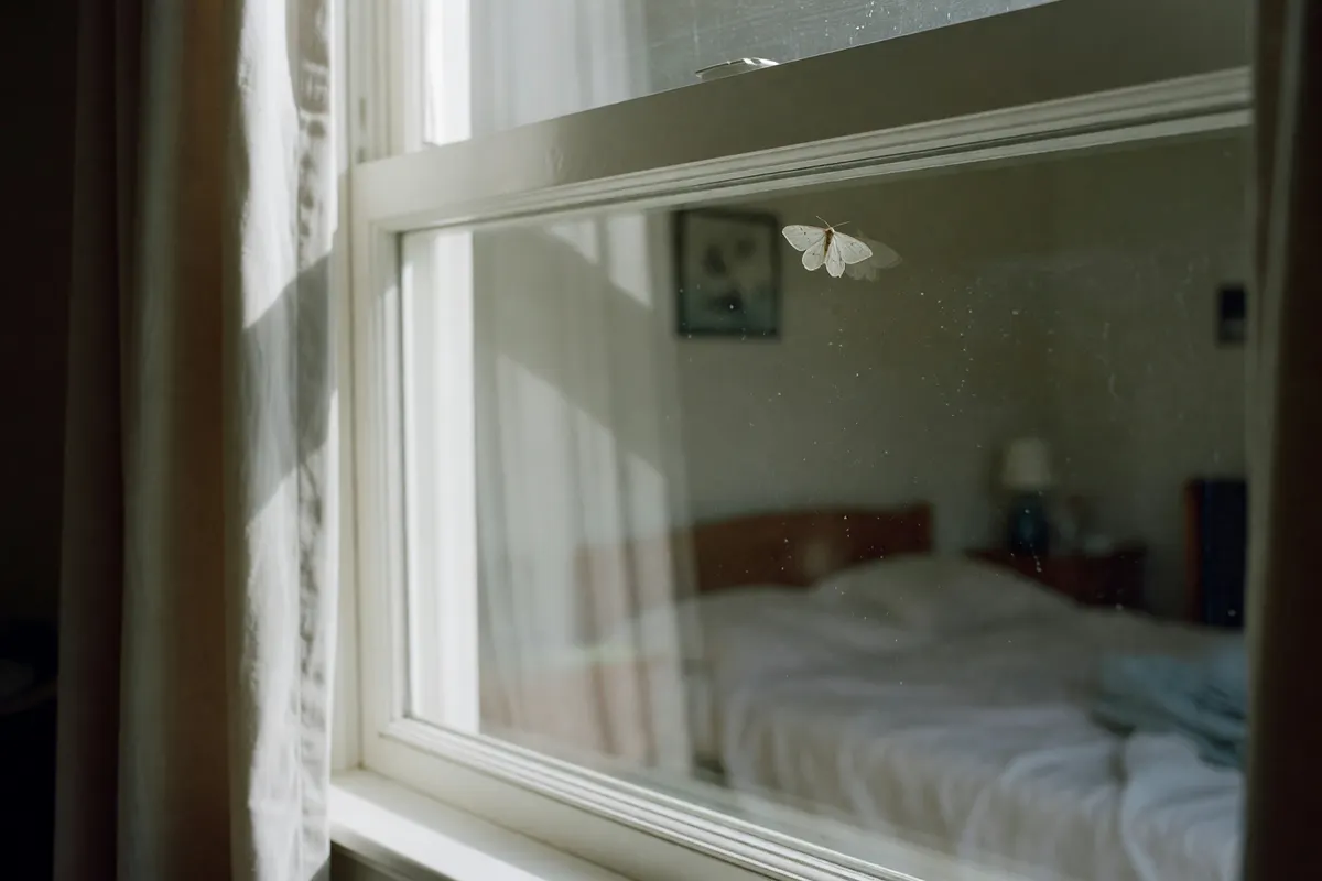 back bedroom window finally open