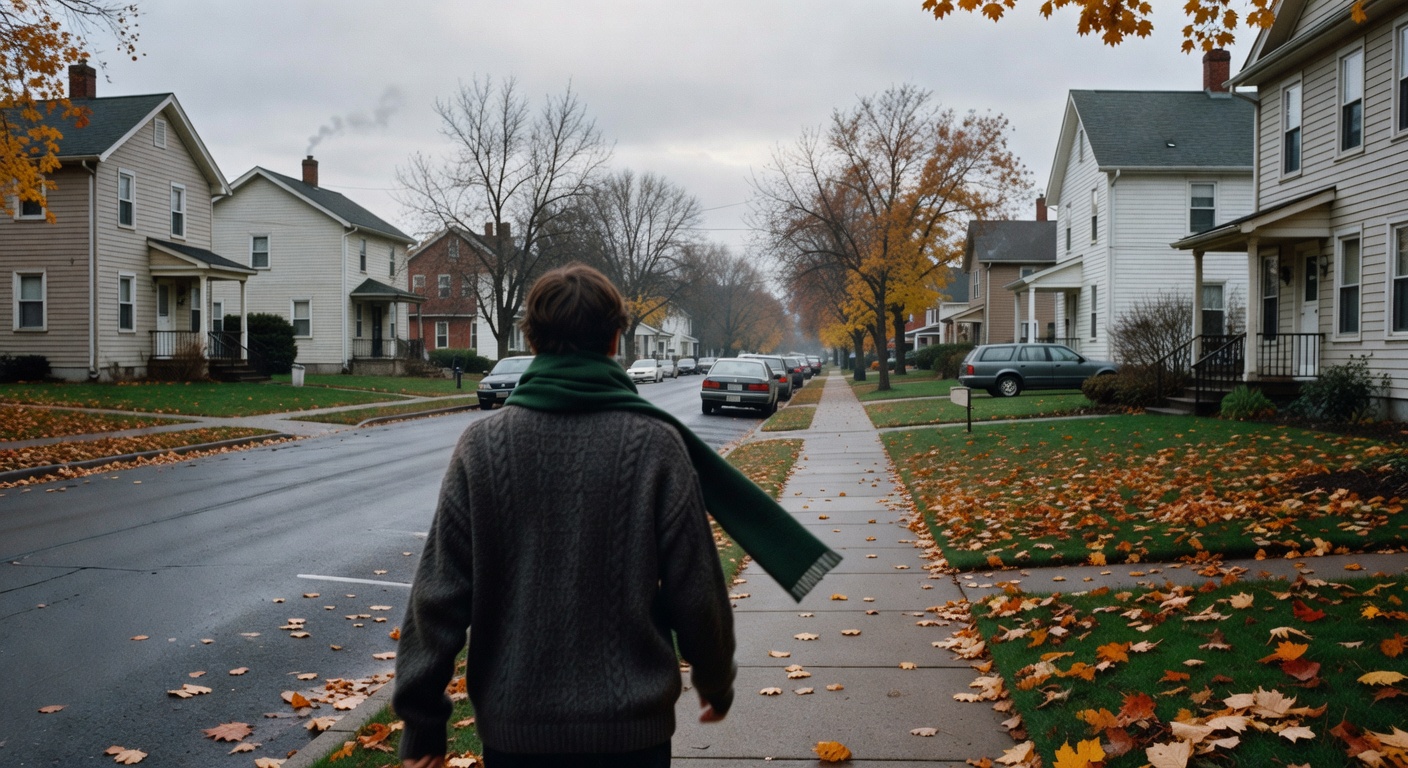 A Chilly Morning Walk and Some Apple Picking