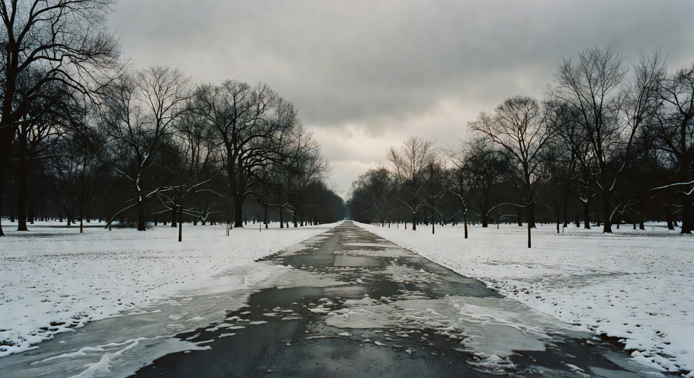 A Chilly Park Walk and Some Thoughts on January