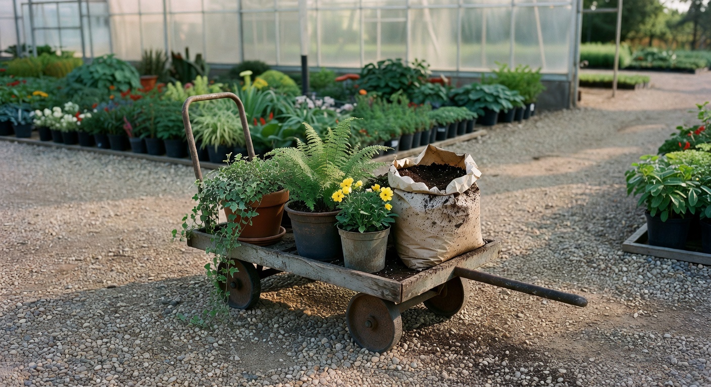 A Friday Afternoon at the Plant Nursery and Some New Additions