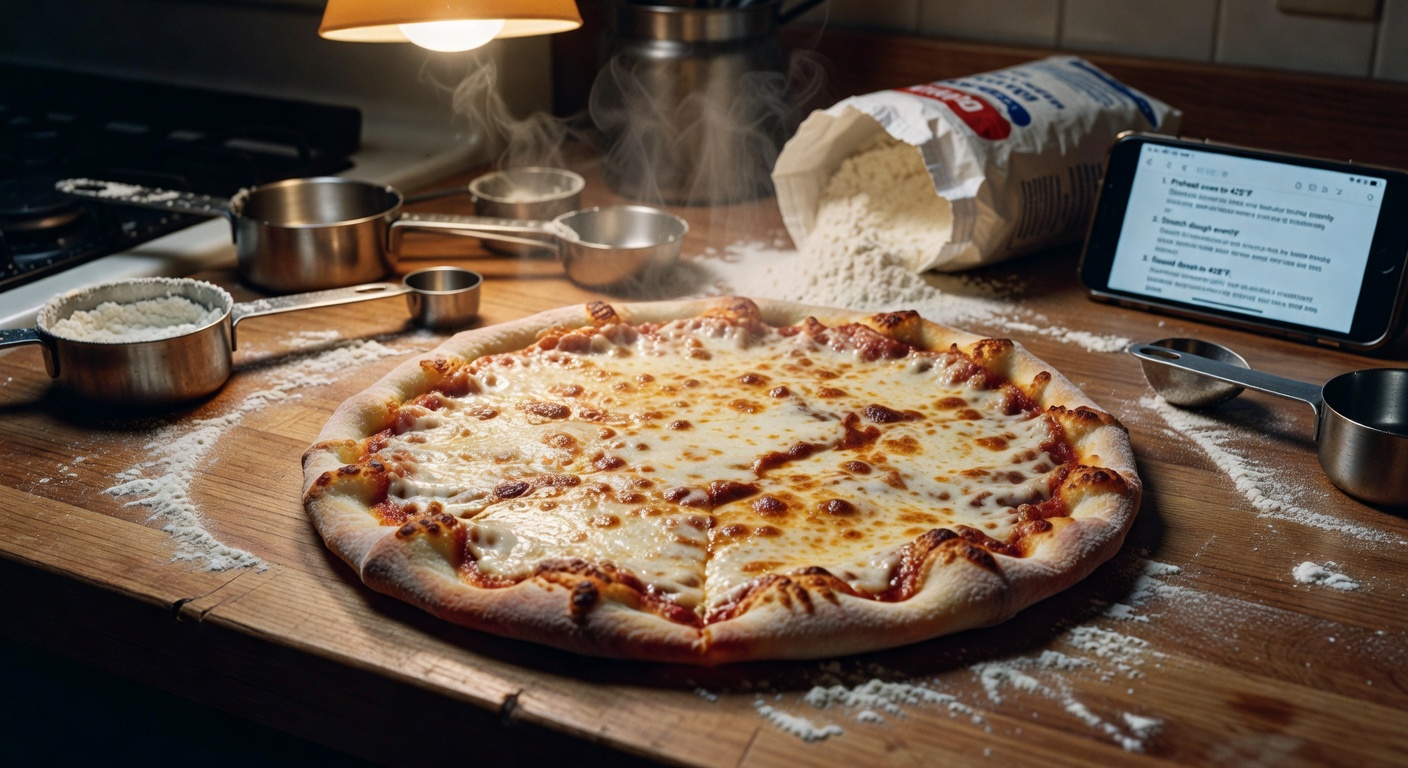 A Friday Night Pizza Experiment and Some Weekend Plans