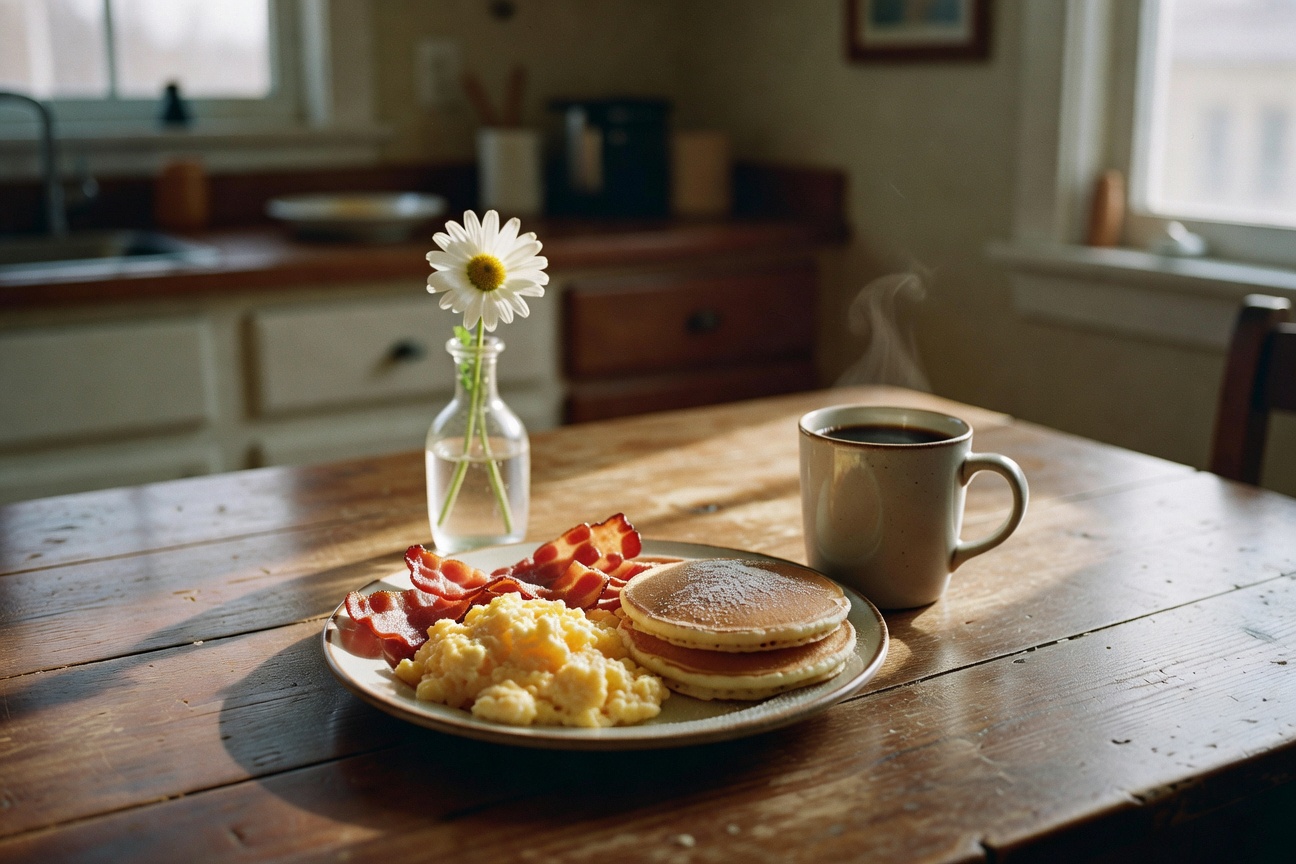 A Lazy Sunday Brunch and Some Yard Work