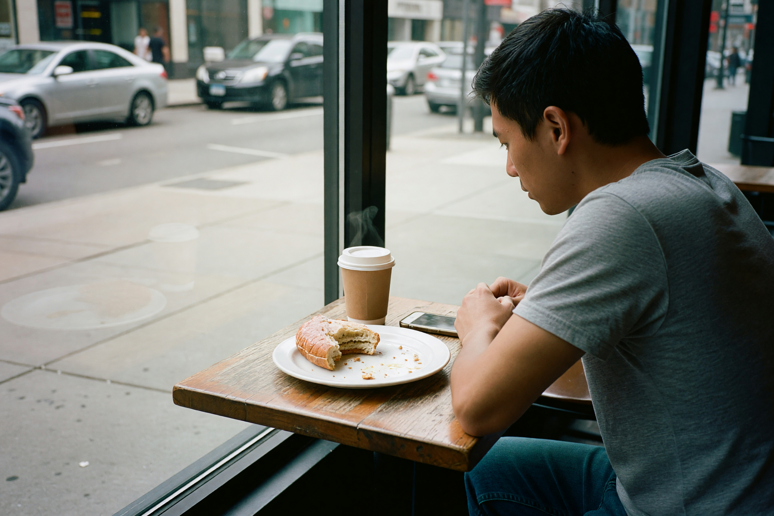 A Midweek Bank Errand and Lunch Downtown