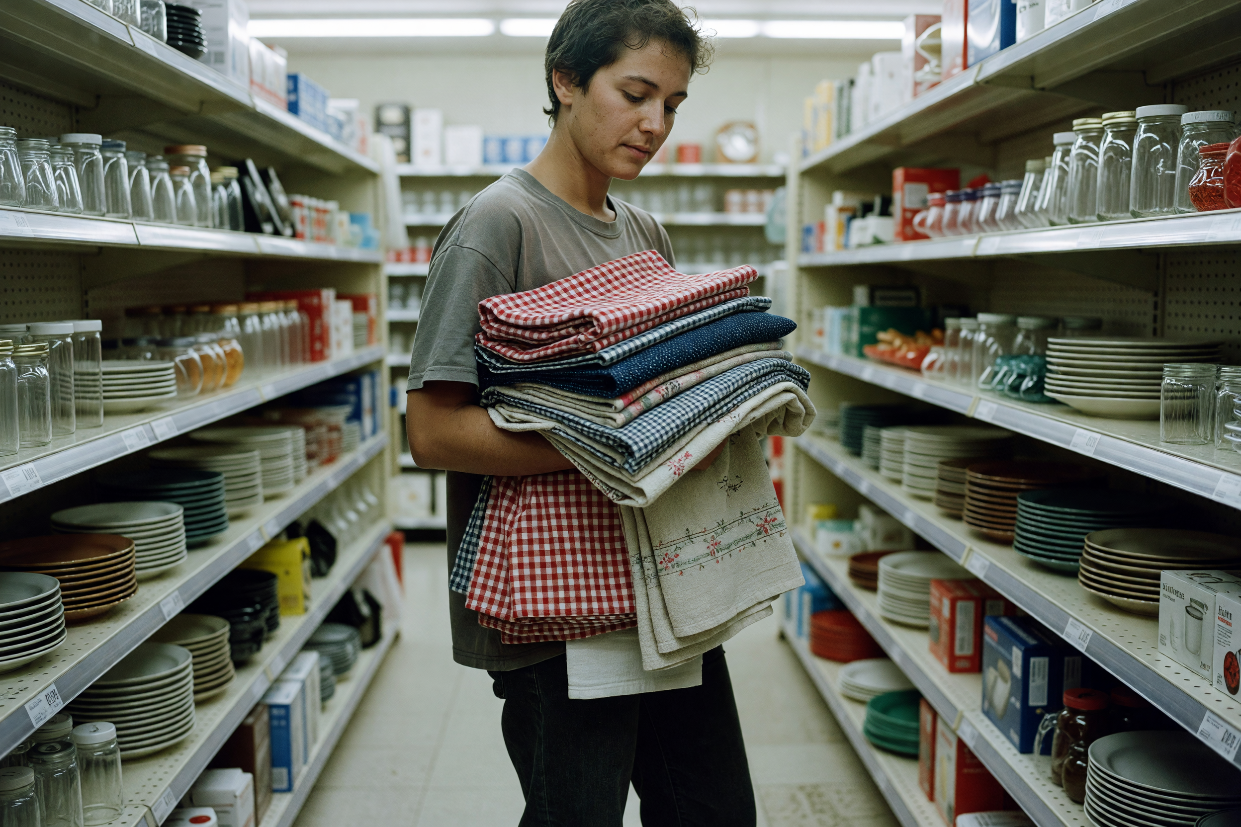 A Midweek Trip for New Kitchen Towels