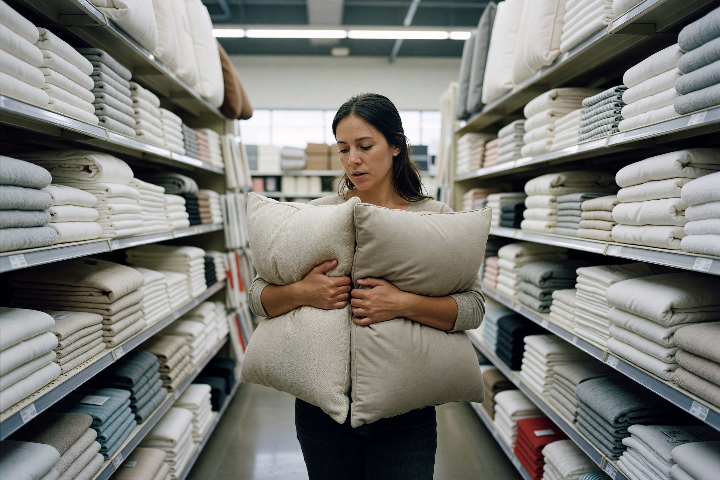 A Midweek Trip for New Throw Pillows