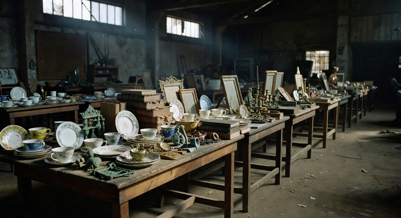 A Monday Morning at the New Vintage Market and Some Unexpected Treasures