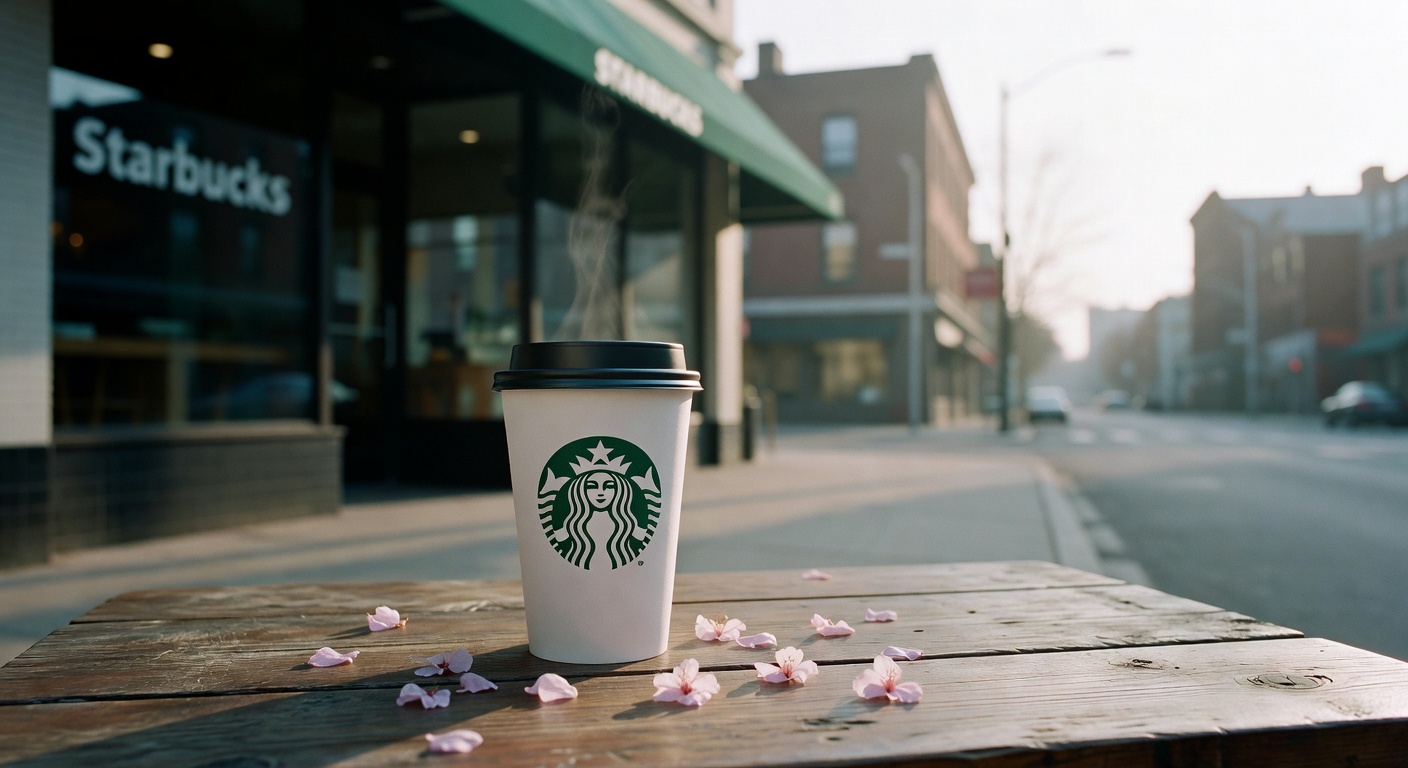 A Monday Morning Coffee Run and Some Spring Vibes
