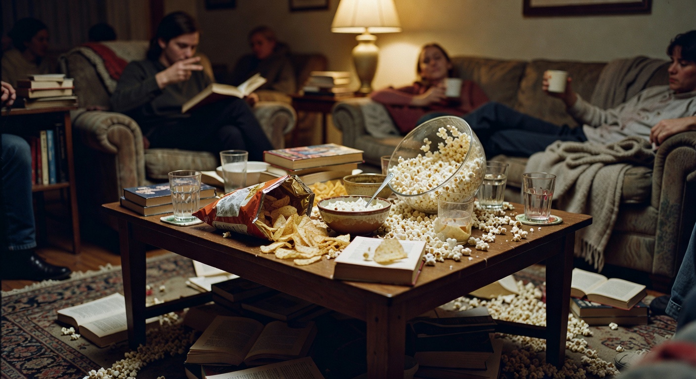 A Monday Night Book Club and a Snack Spread Gone Wrong