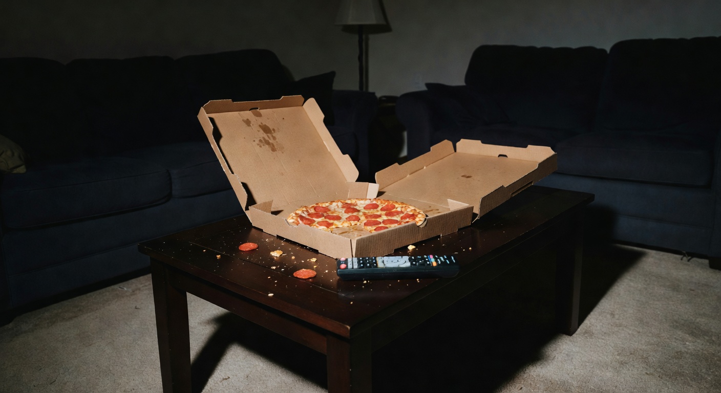 Late night pizza to make up for my craft fail.