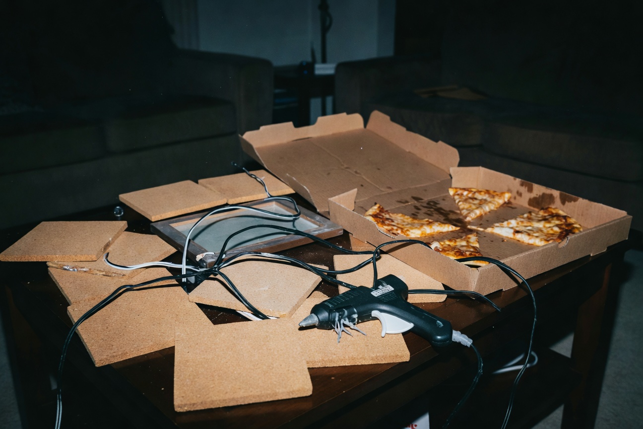 A Monday Night DIY Fail and Some Late-Night Pizza