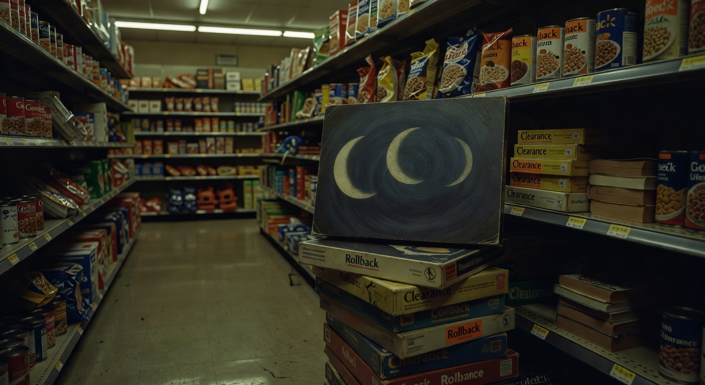 Some weird old board games in the clearance section.