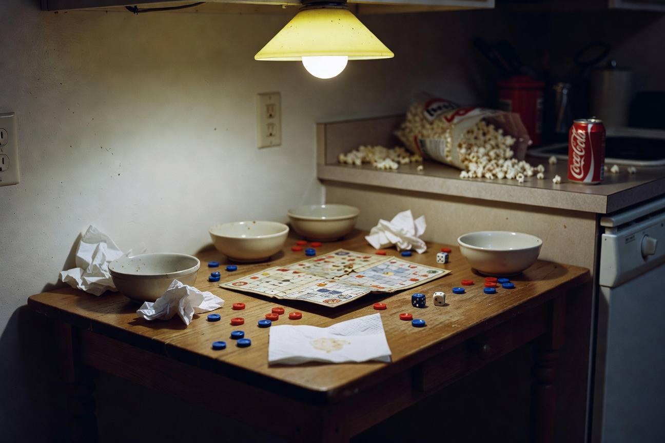 A Monday Night Game Night and Some Snack Mishaps