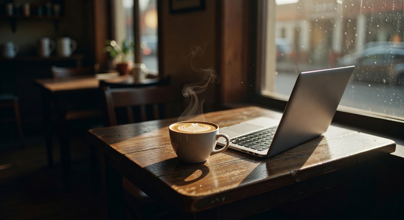 A Quiet Coffee Shop Morning and Some Work Wins