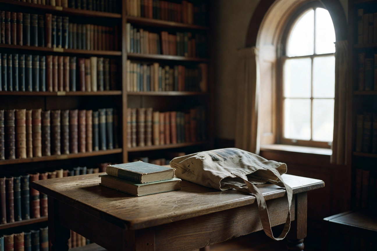 A Saturday Afternoon at the Library and Some Unexpected Calm