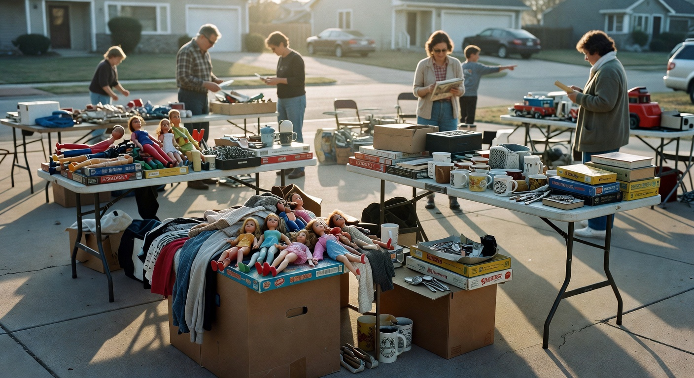 A Saturday Garage Sale Hunt and Some Unexpected Deals