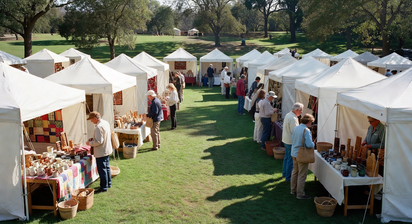 A Saturday Morning at the Local Craft Fair and Some Unexpected Buys