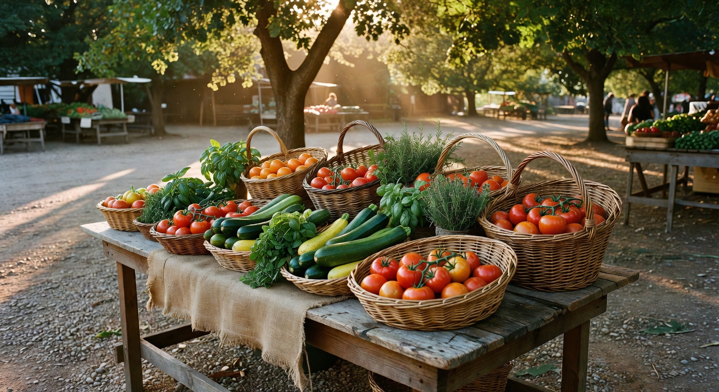 A Saturday Morning at the New Farmers Market and Some Fresh Finds