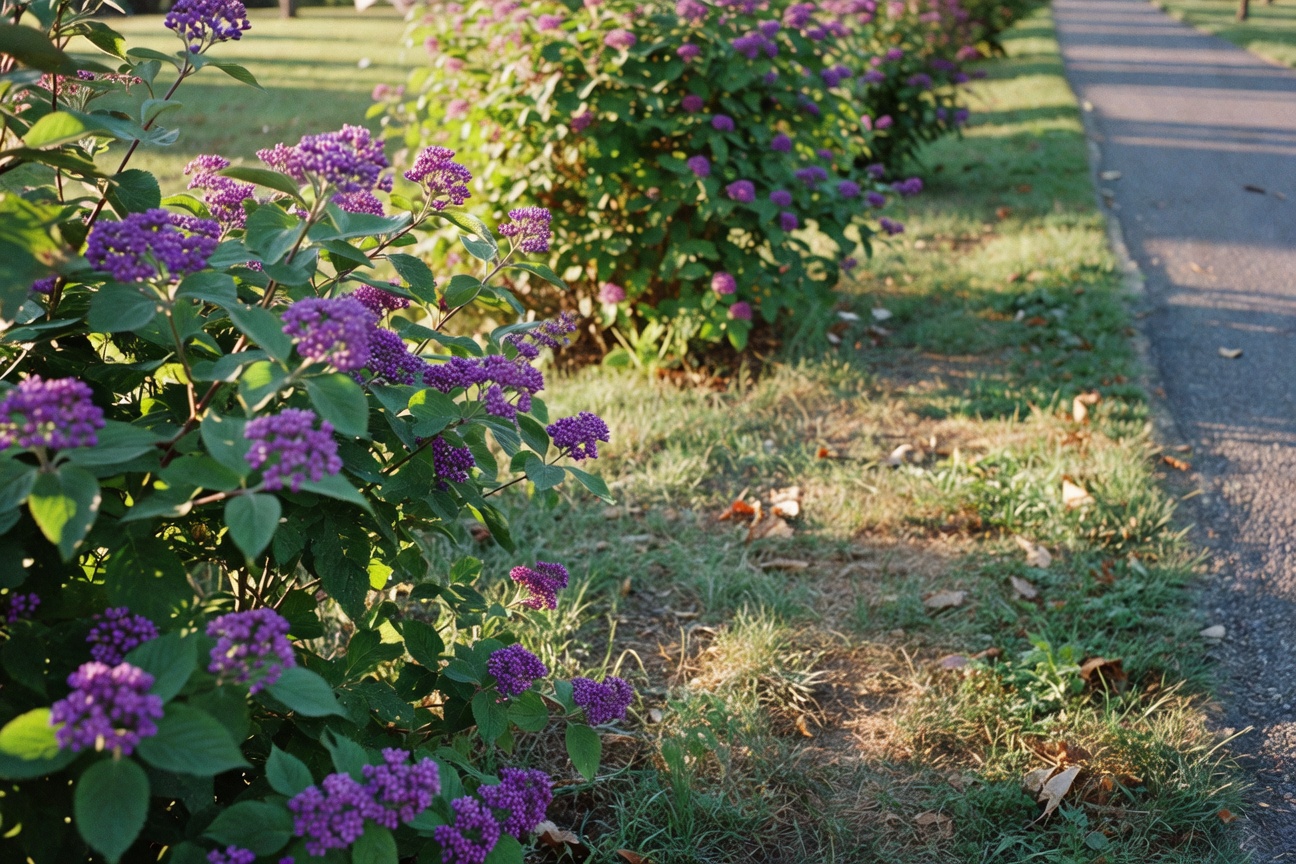 Some pretty jessberry bushes I spotted on our bike ride.