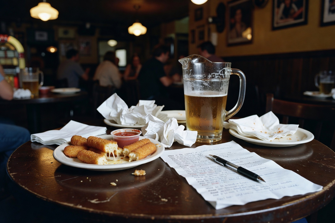 A Thursday Night Trivia at the Local Bar and Some Unexpected Fun