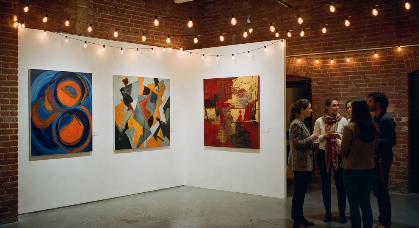 A Tuesday Evening at the New Art Gallery and Some Unexpected Inspiration