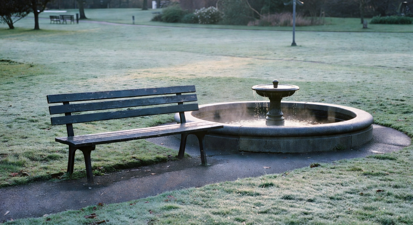 A Tuesday Morning at the Park and Some Unexpected Quiet