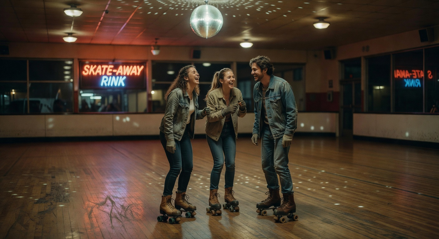 A Wednesday Night at the Roller Rink and Some Nostalgic Fun