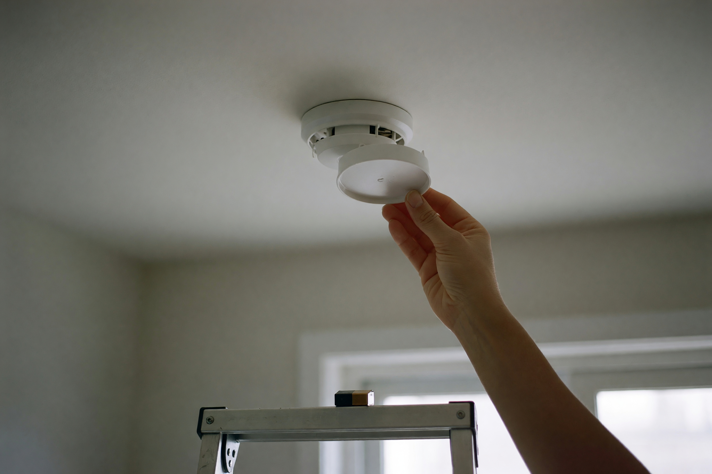 Replacing the Smoke Alarm Batteries