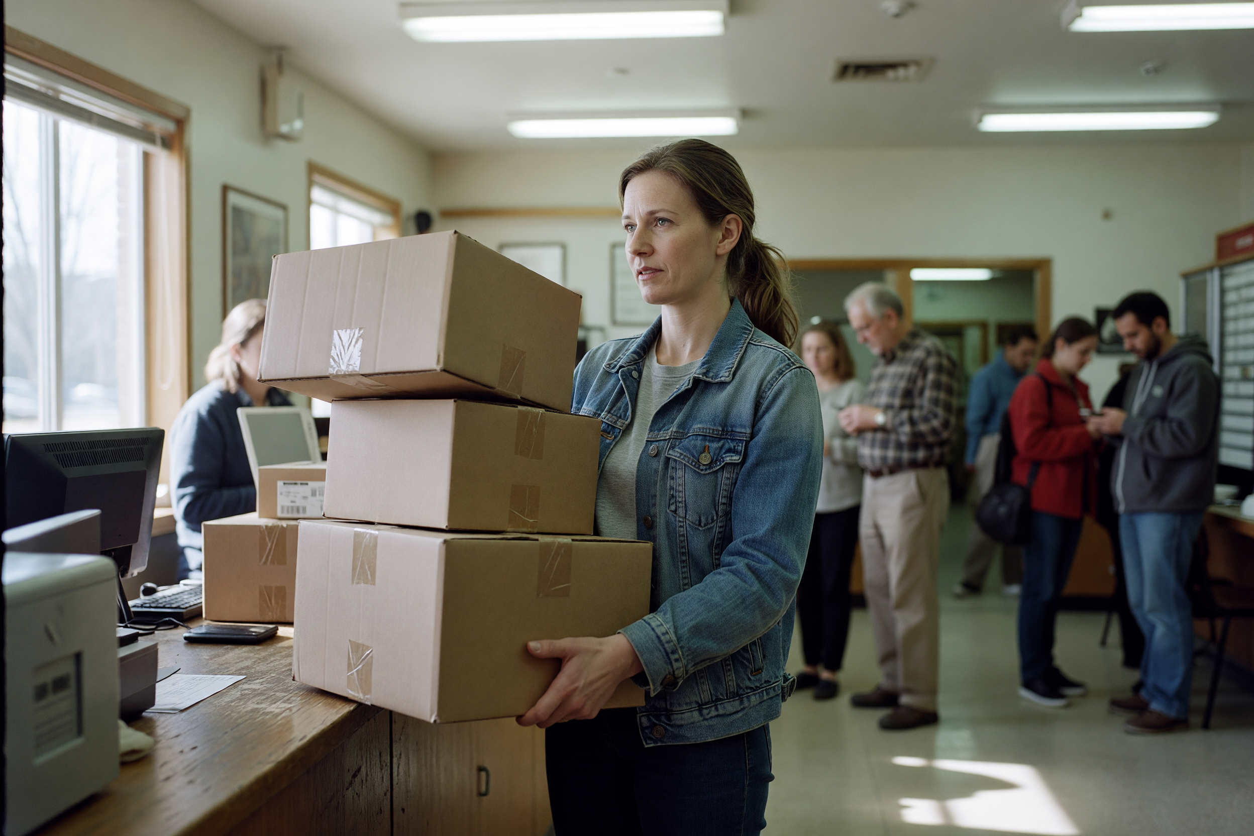 Sending Out Some Packages and Picking Up Lunch