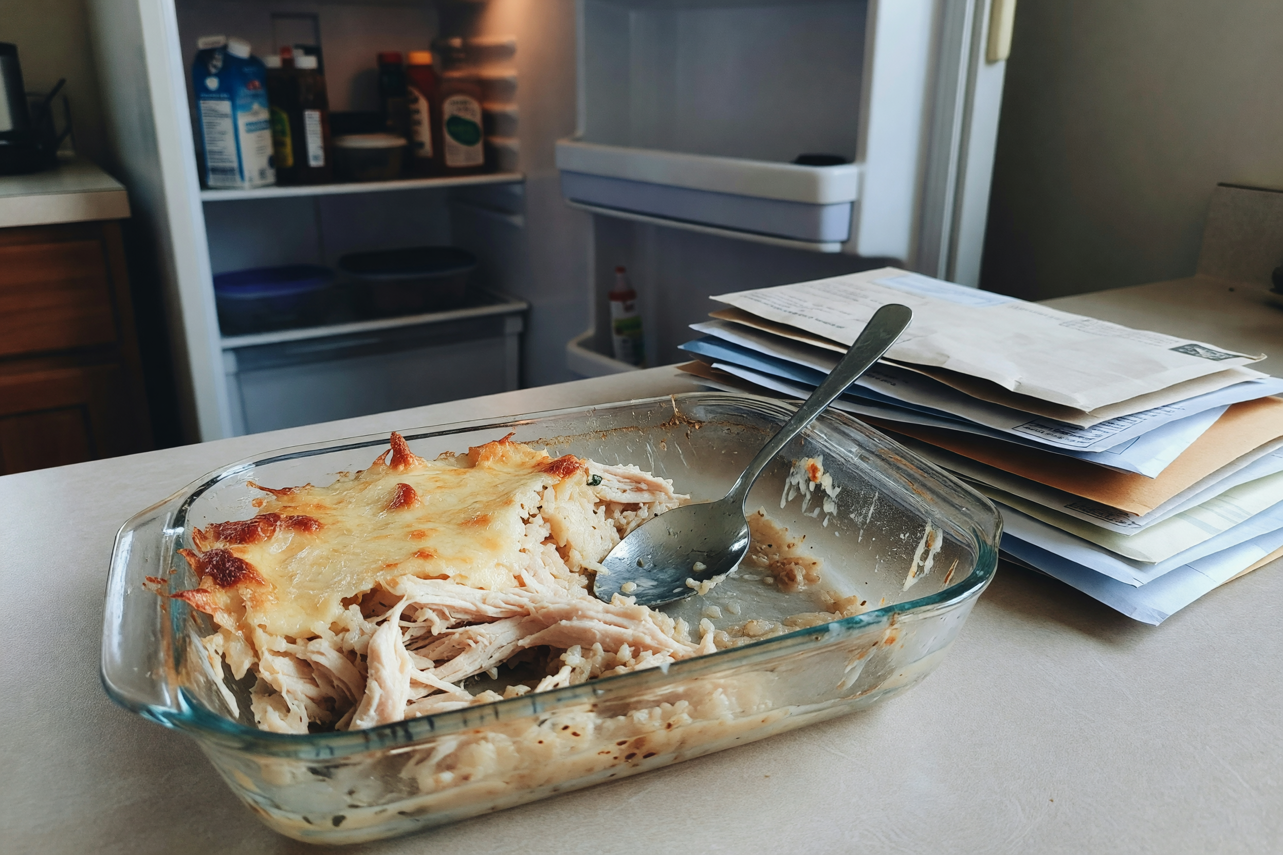 Trying Out a New Casserole Recipe