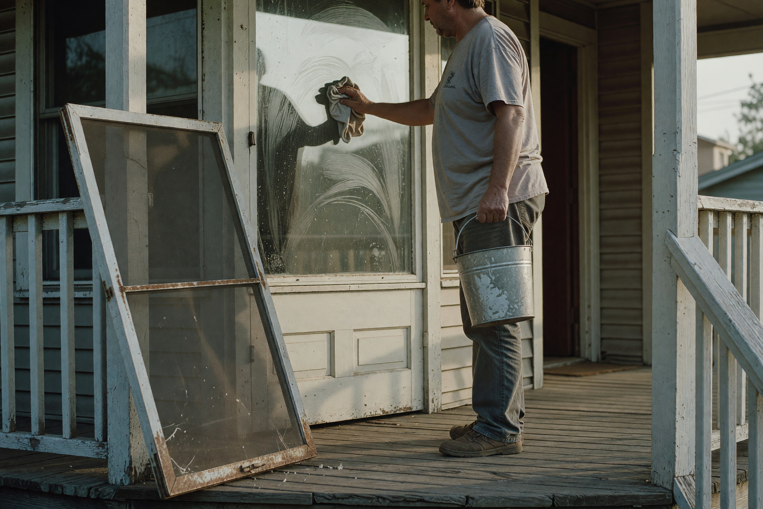 Washing the Windows and Catching Up on Chores